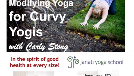 Modifying Yoga for Curvy Yogis